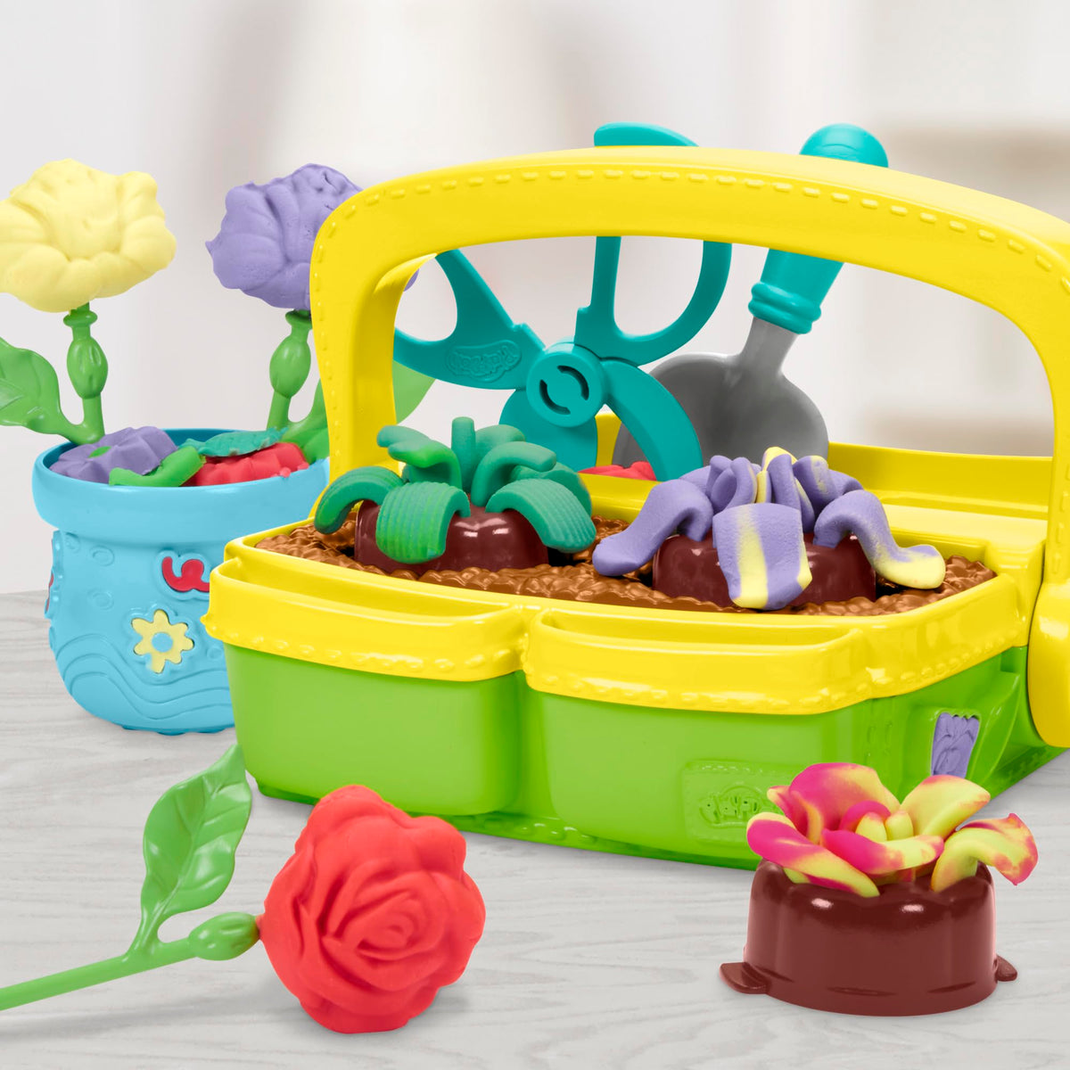 Play Doh Blooming Flowers