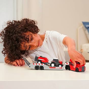 Dickie Toys Massey Ferguson Micro Farm Truck