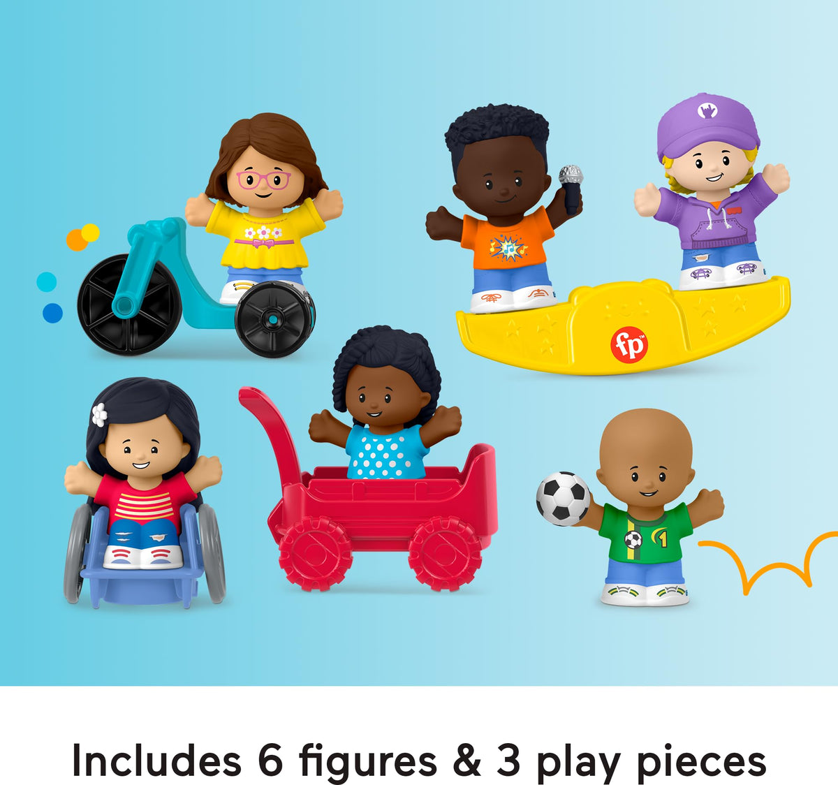 Fisher Price Little People Togetherness 6 Figure Pack