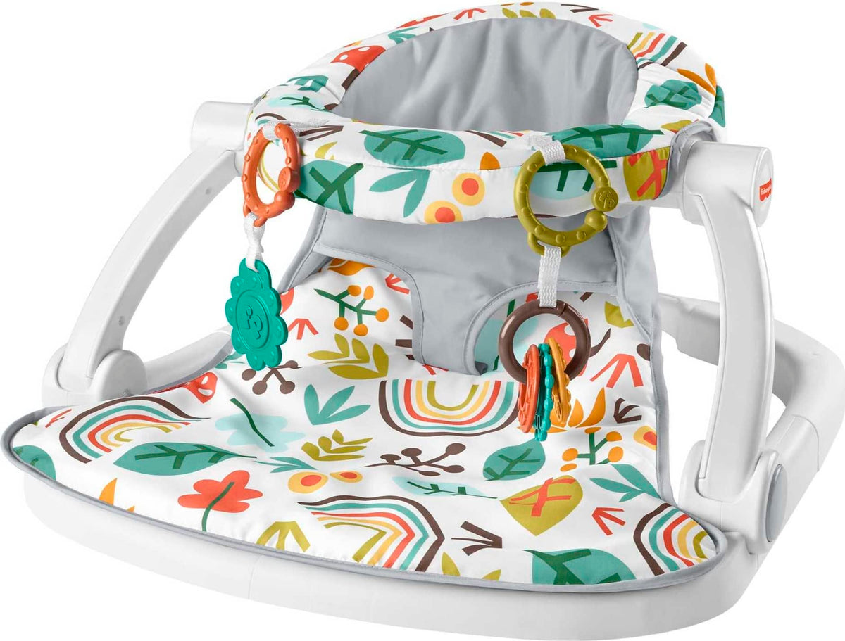 Fisher Price Sit Me Up Baby Floor Seat Whimsical Forest