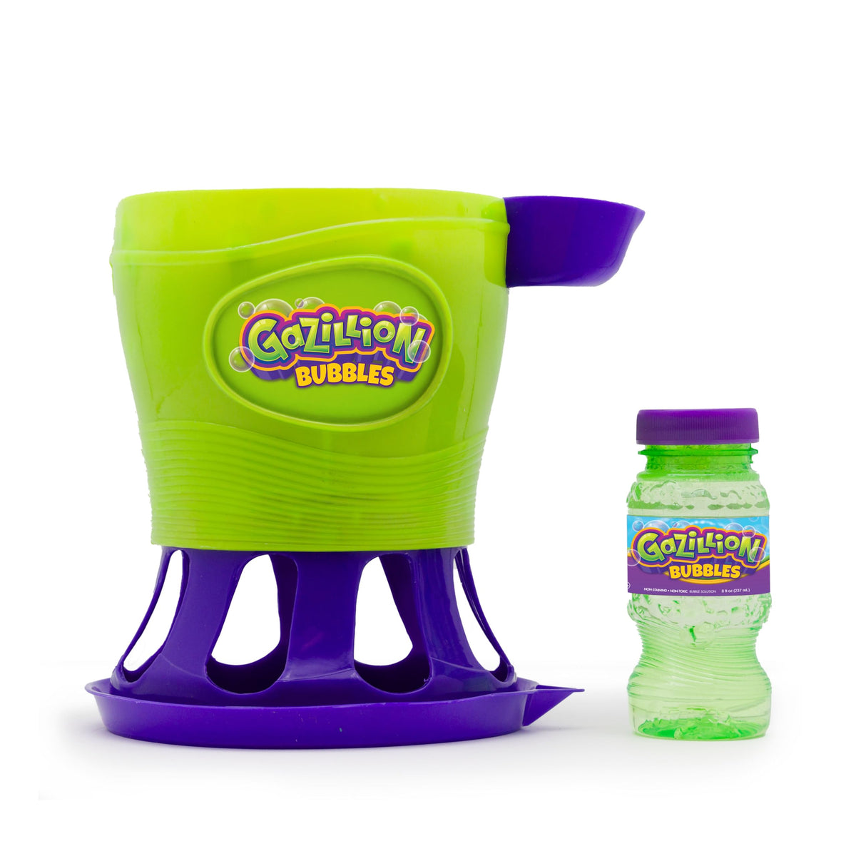 Gazillion Tornado Bubble Machine Requires 4xAA Batteries