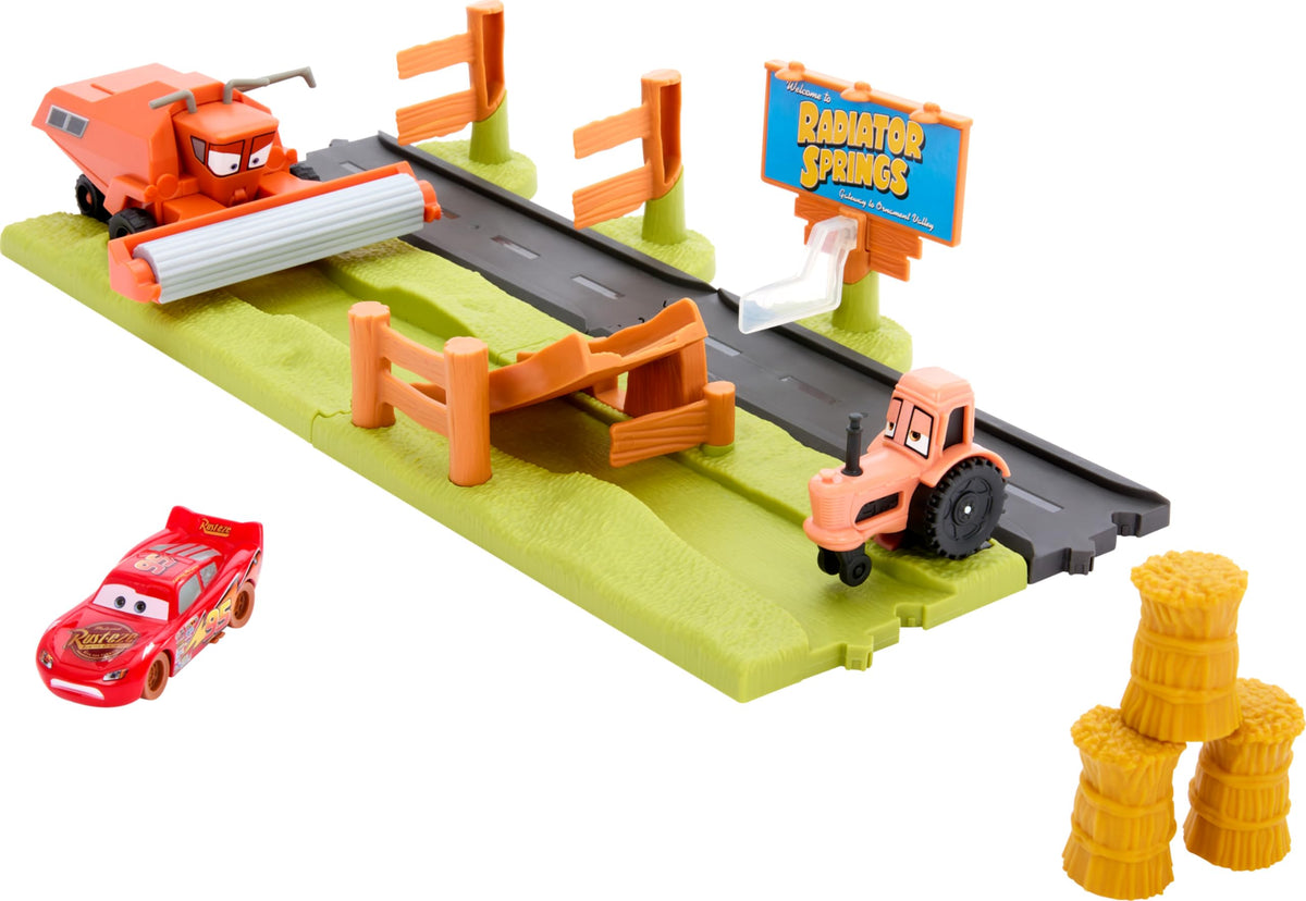 Disney Cars Frank Escape and Stunt Race Playset