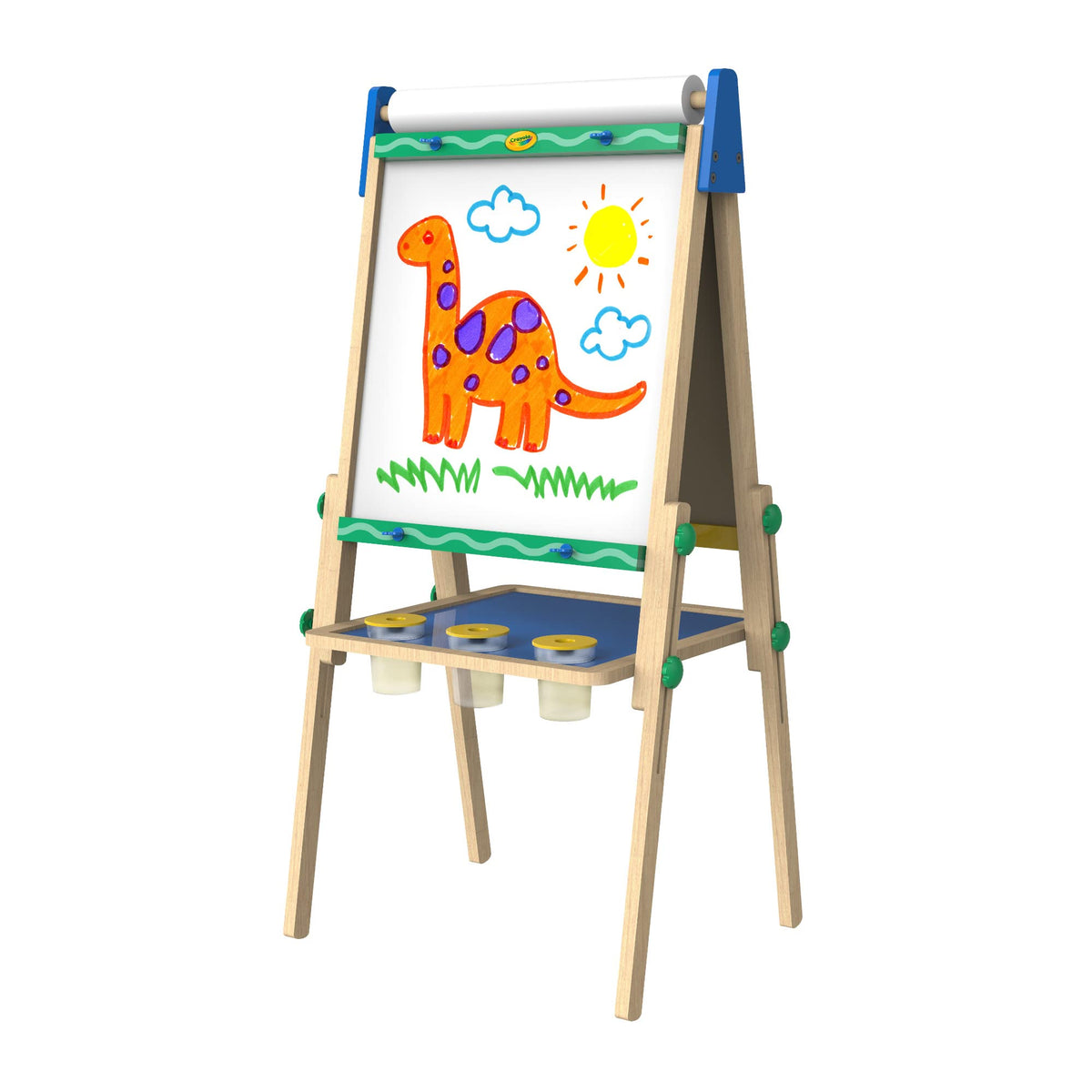 Crayola Deluxe Wooden Art Easel Dual Sided