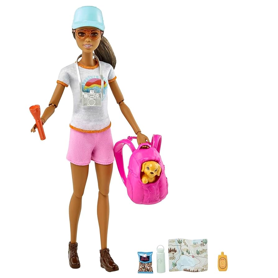 Barbie Wellness Doll with Puppy - Hiker