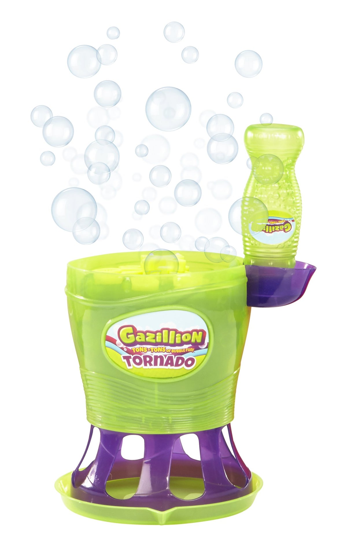 Gazillion Tornado Bubble Machine Requires 4xAA Batteries