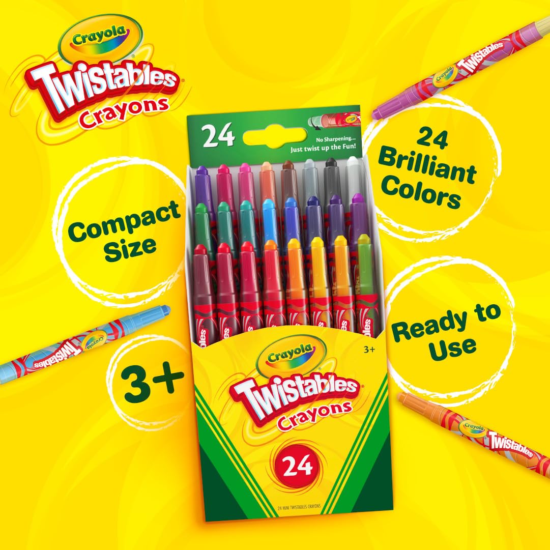 Crayola 24 Mini Twistables® Crayons