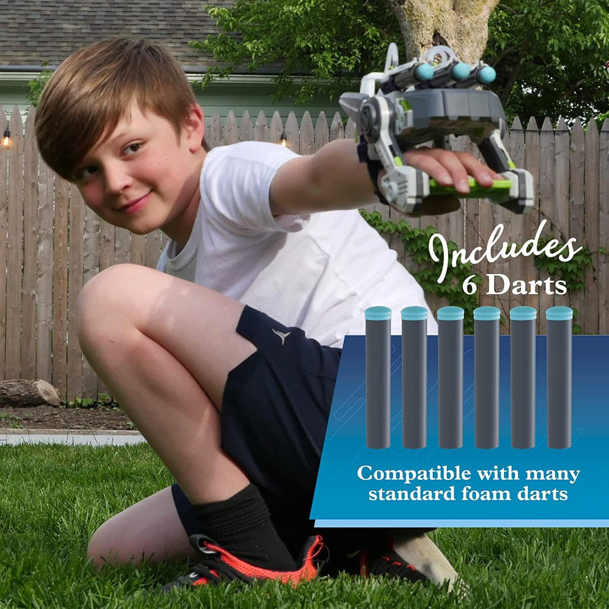 Ultra Bionic Blaster Kit - Robotic Glove Foam Dart Shooter