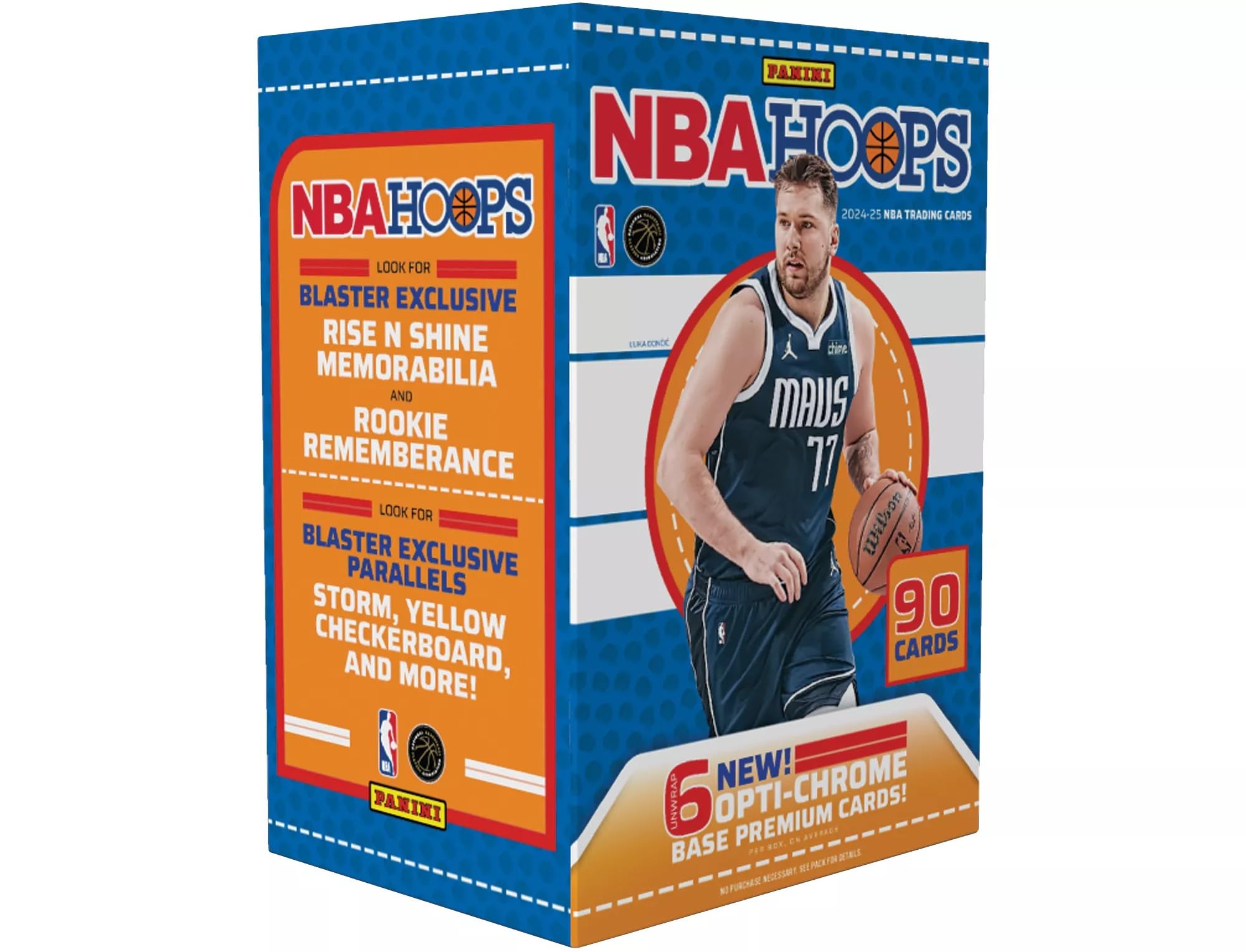 Panini NBA Hoops 2024-25 NBA Basketball Blaster Box 90 Cards