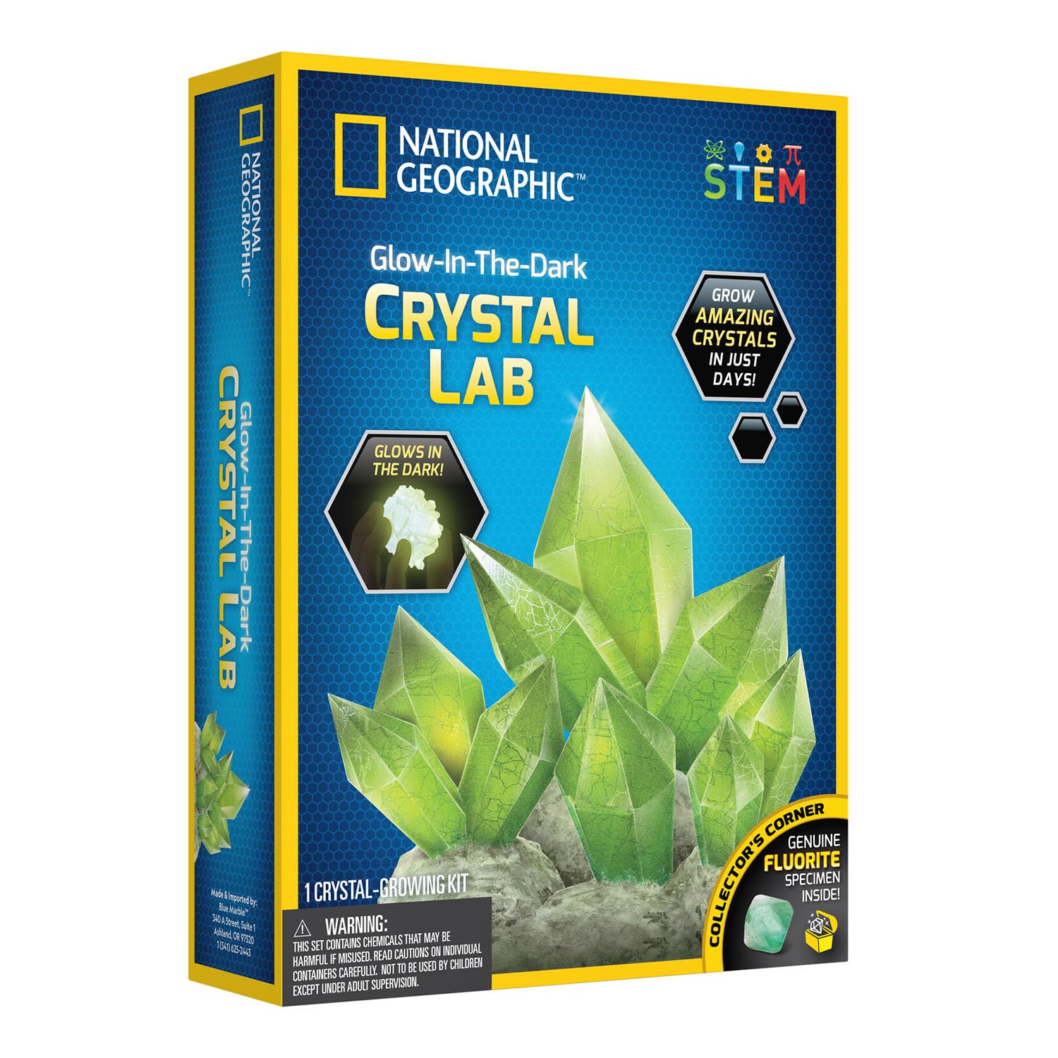 National Geographic Glow In The Dark Crystal Lab