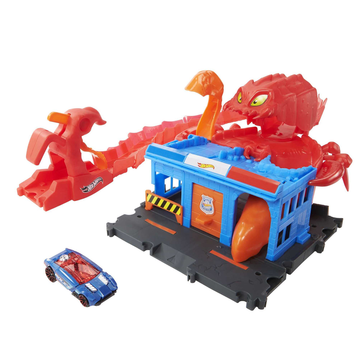 Hot Wheels City Nemesis Scorpion Flex Attack Set