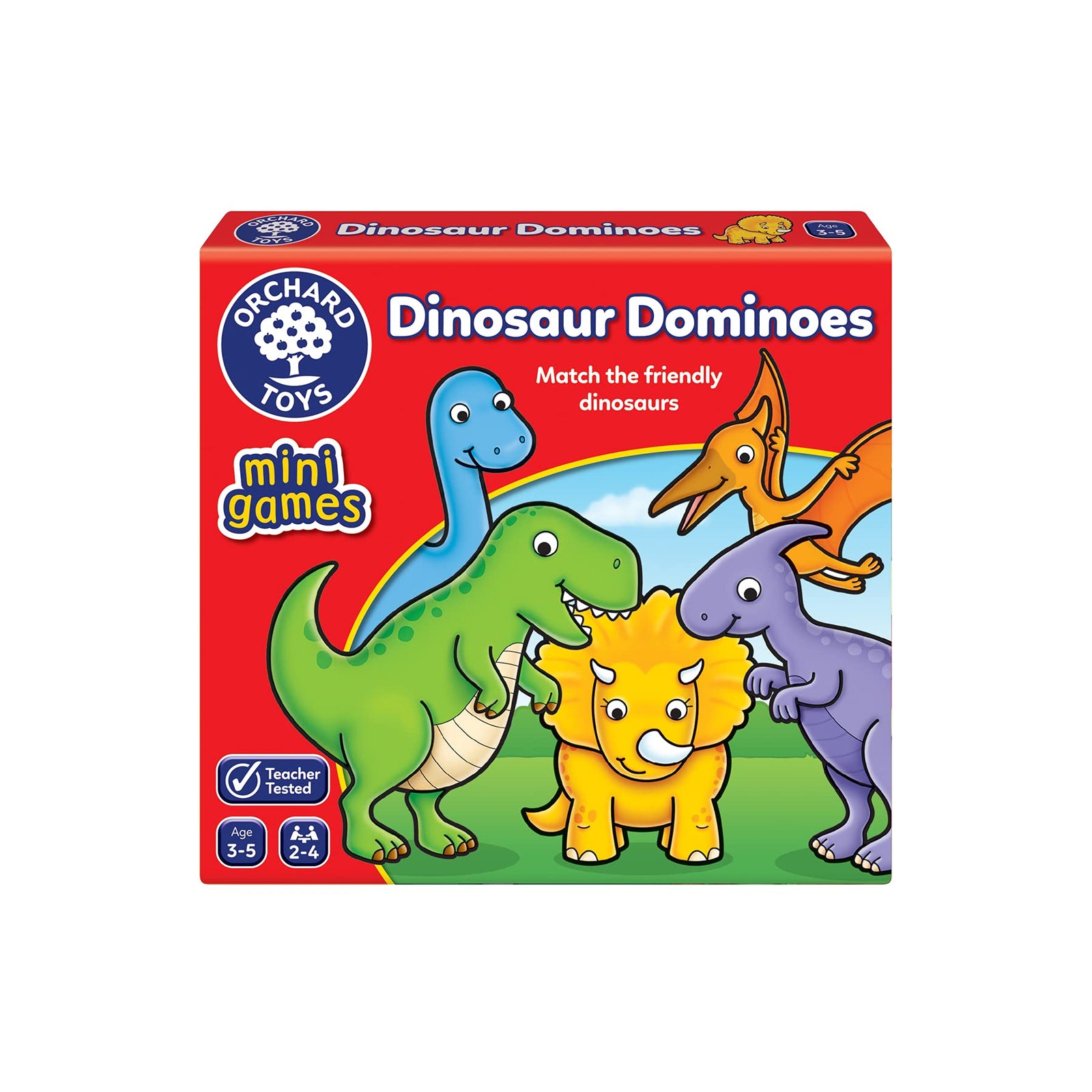 Orchard Toys Mini Games Dinosaur Dominoes
