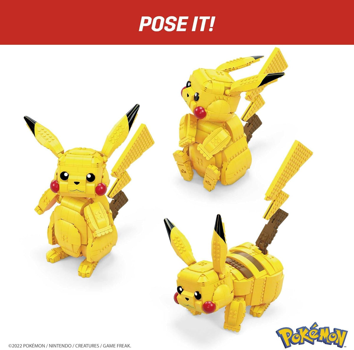 Mega Construx Pokemon Jumbo Pikachu