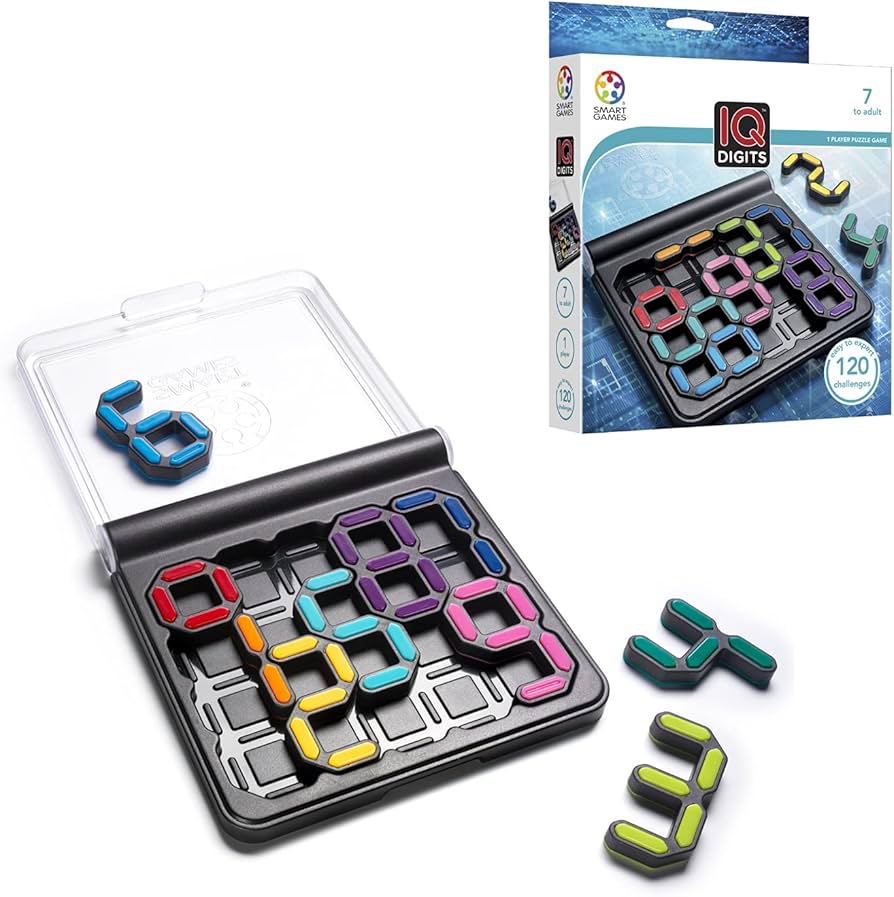 Smart Brain IQ DIGITS 1 Player Puzzle Game