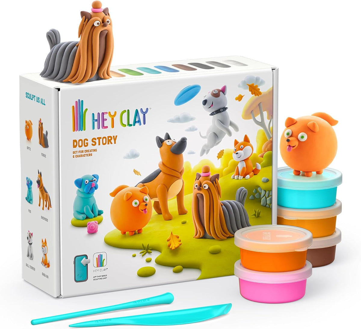 Hey Clay Dog Story 15 Cans