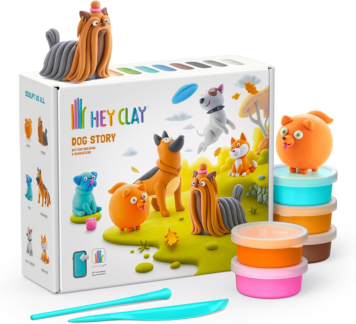 Hey Clay Dog Story 15 Cans
