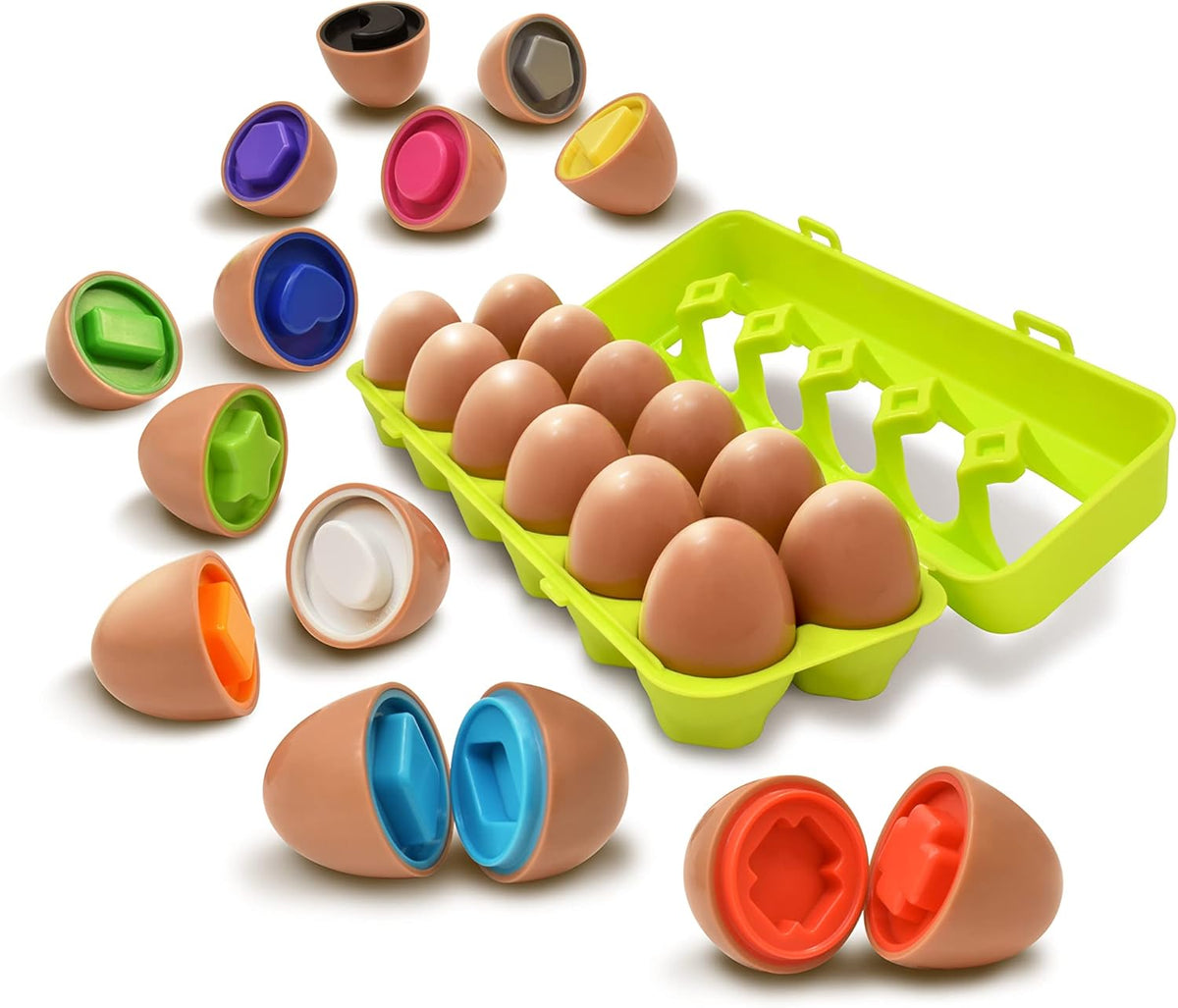 Play &amp; Learn Yolkey Mix &amp; Match Eggs