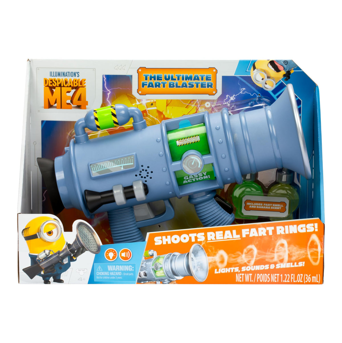 Despicable Me 4 Minions Ultimate Fart Blaster