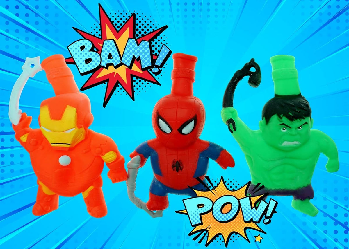 Marvel Stretchy Bop Ball Iron Man / Hulk / Spider Man Assorted