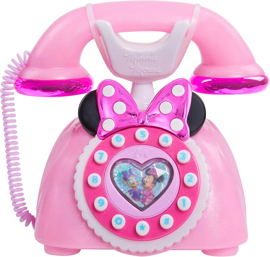Minnie Mouse Ring Me Rotary Phone