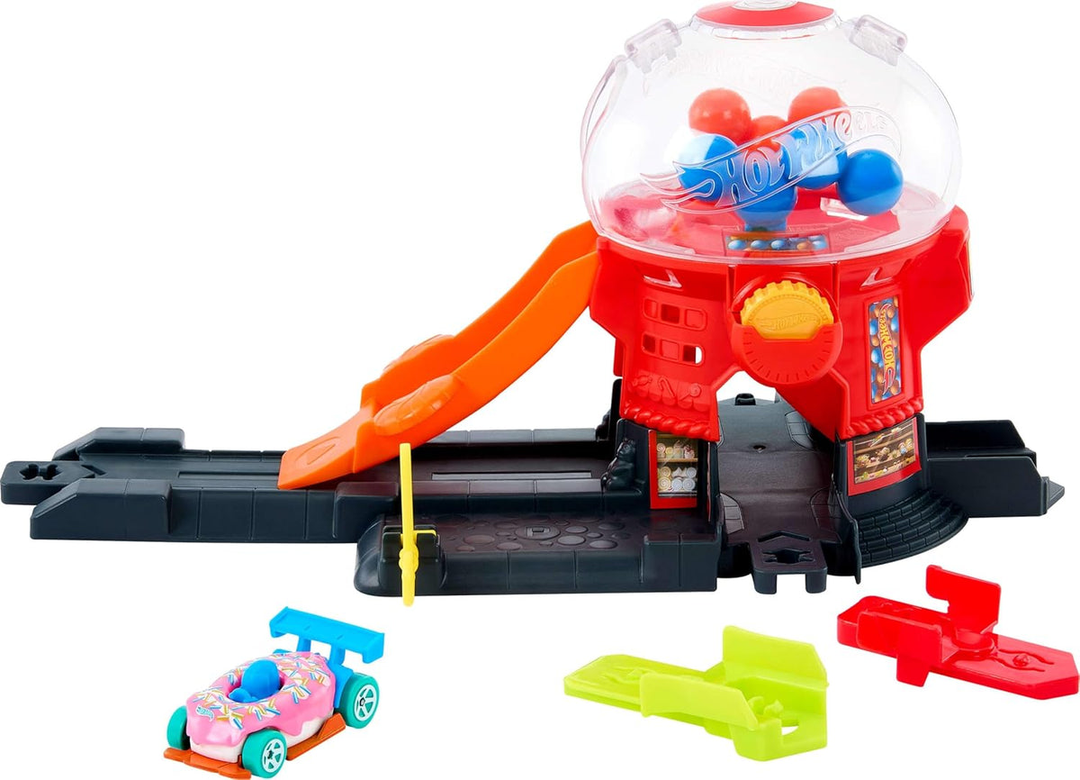 Hot Wheels City Down Town Candy Shop Playset