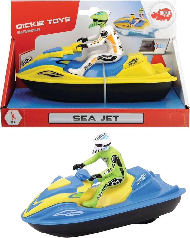 Dickie Toys Sea Jet 18cm Assorted Req 1 x AA Battery