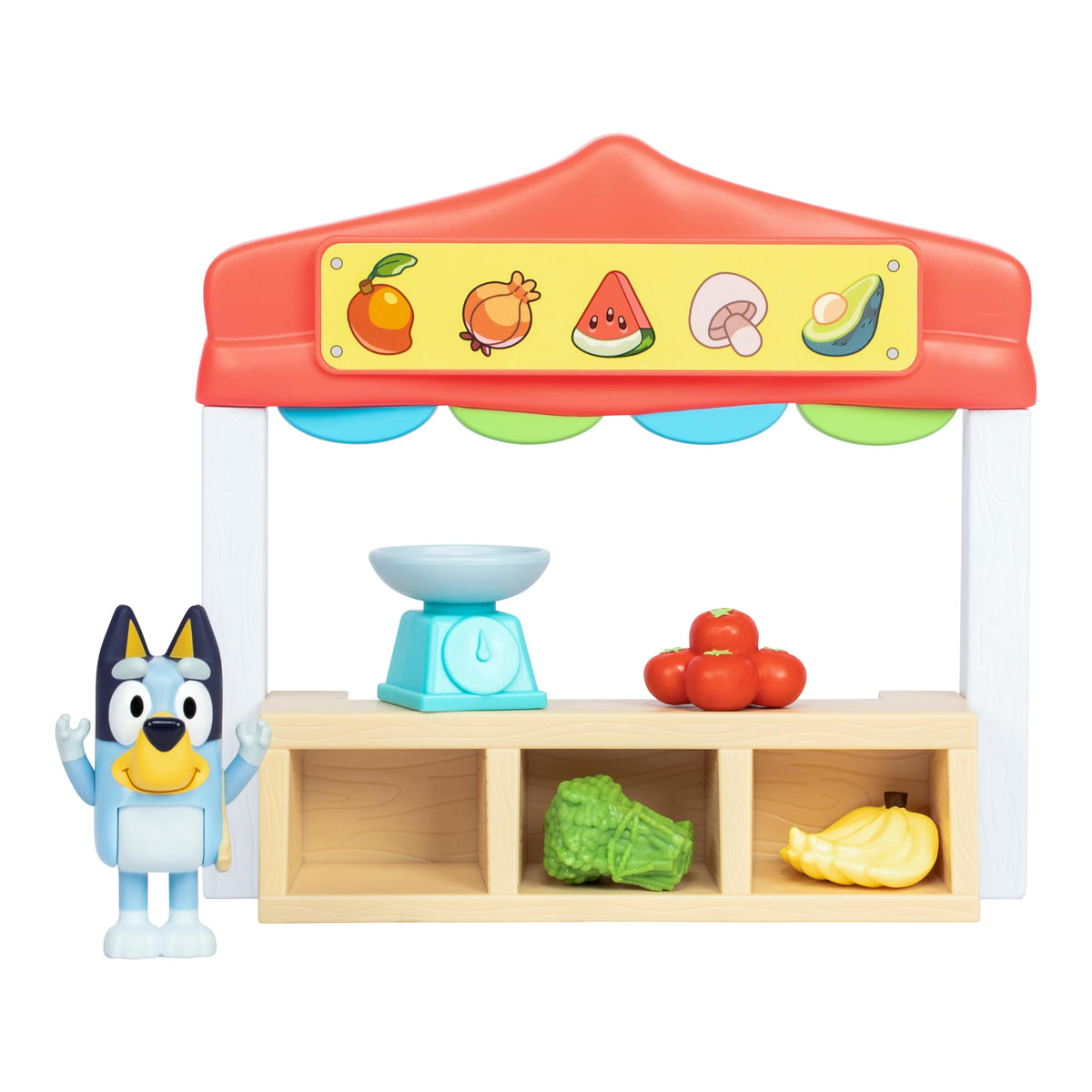 Bluey S10 Mini Farmers Market Playset