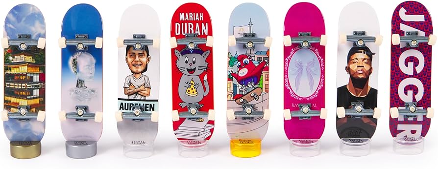 Tech Deck 96mm Competition Legends 8pk Paris Olympics 2024