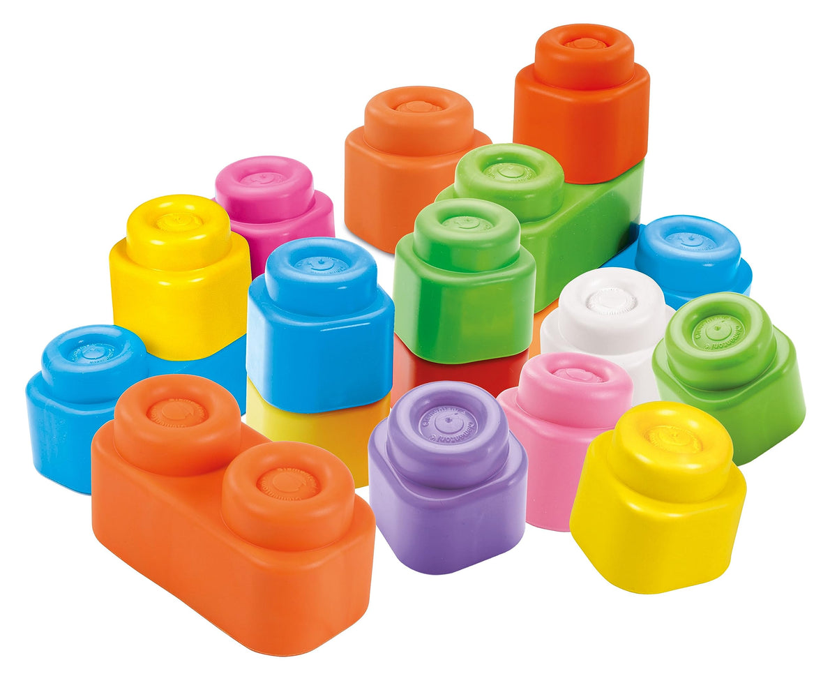 Clementoni  - Soft Clemmy - Soft Blocks 20pcs 6 - 36 months