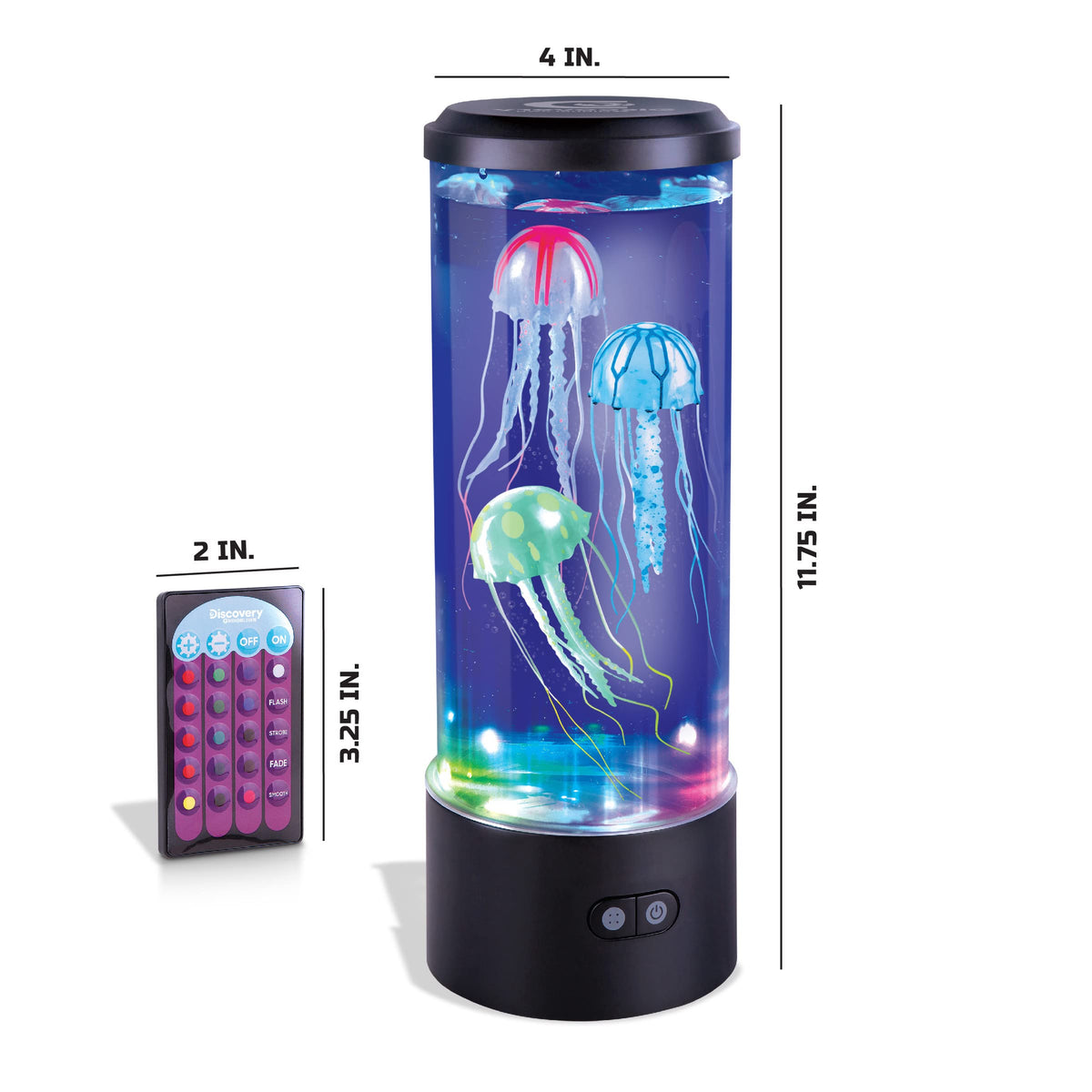 Discovery Mindblown Jellyfish Aquarium Lamp (USB or 6 x AAA batteries)
