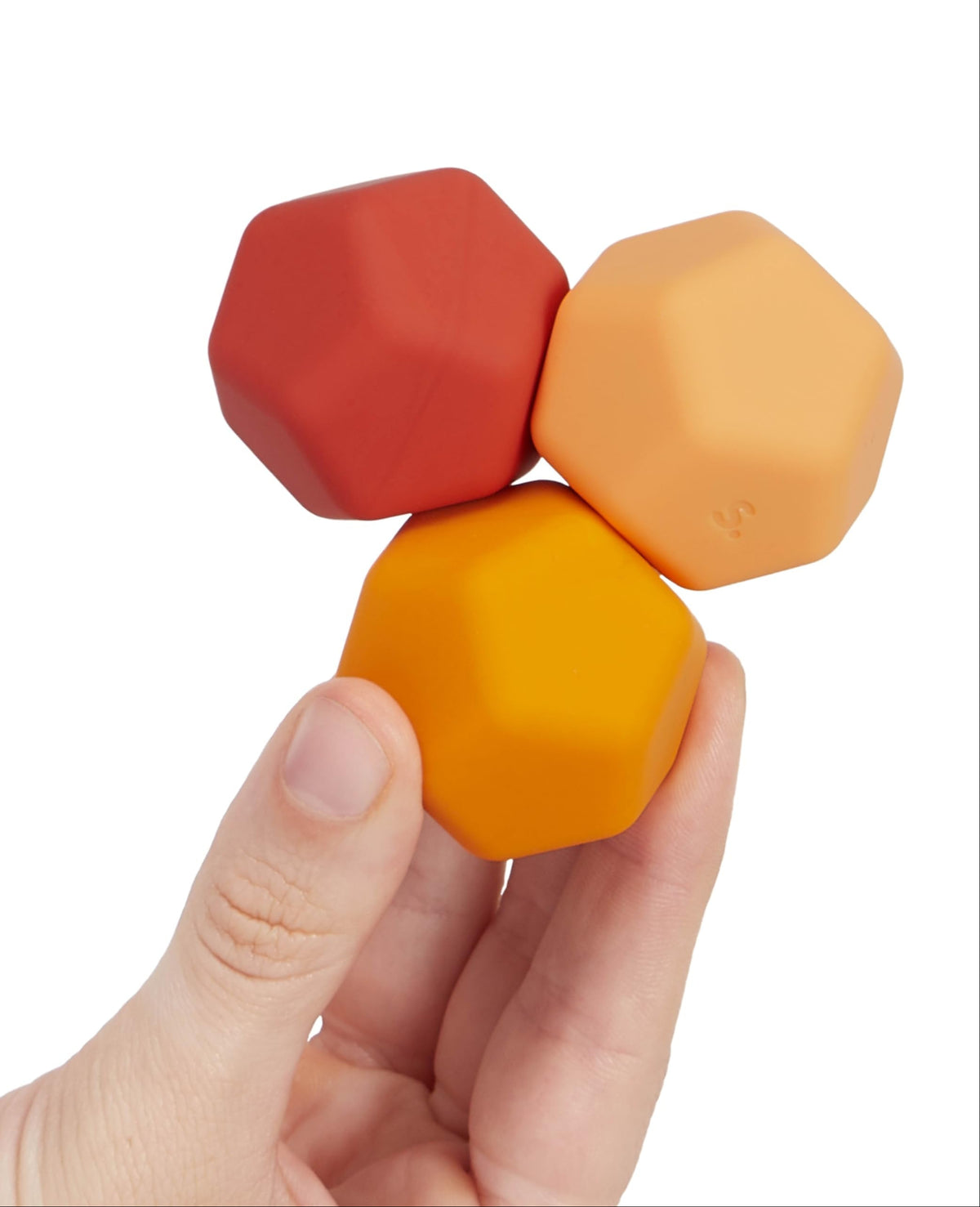 Speks Odds Soft Silicone Fidget Magnets - Orange