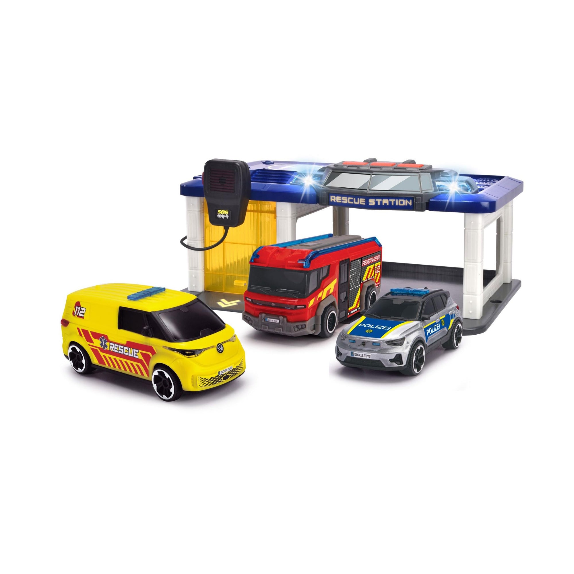 Dickie Toys SOS Station Lights & Sound