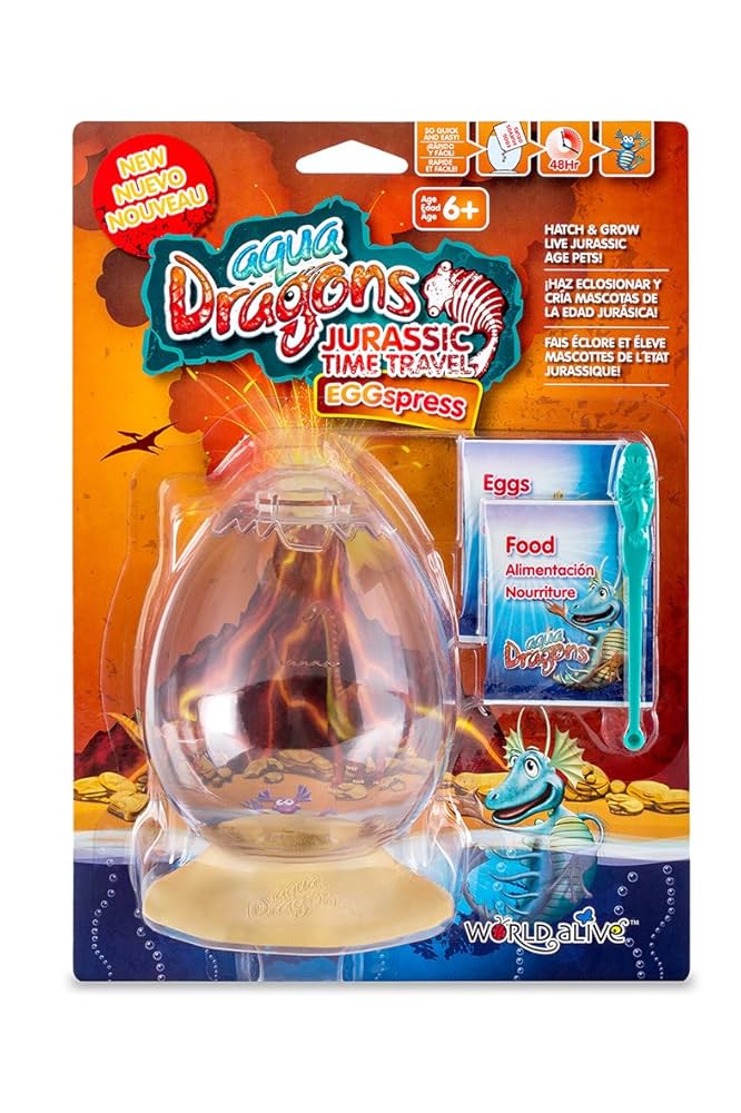Aqua Dragons Jurassic Time Travel Eggspress