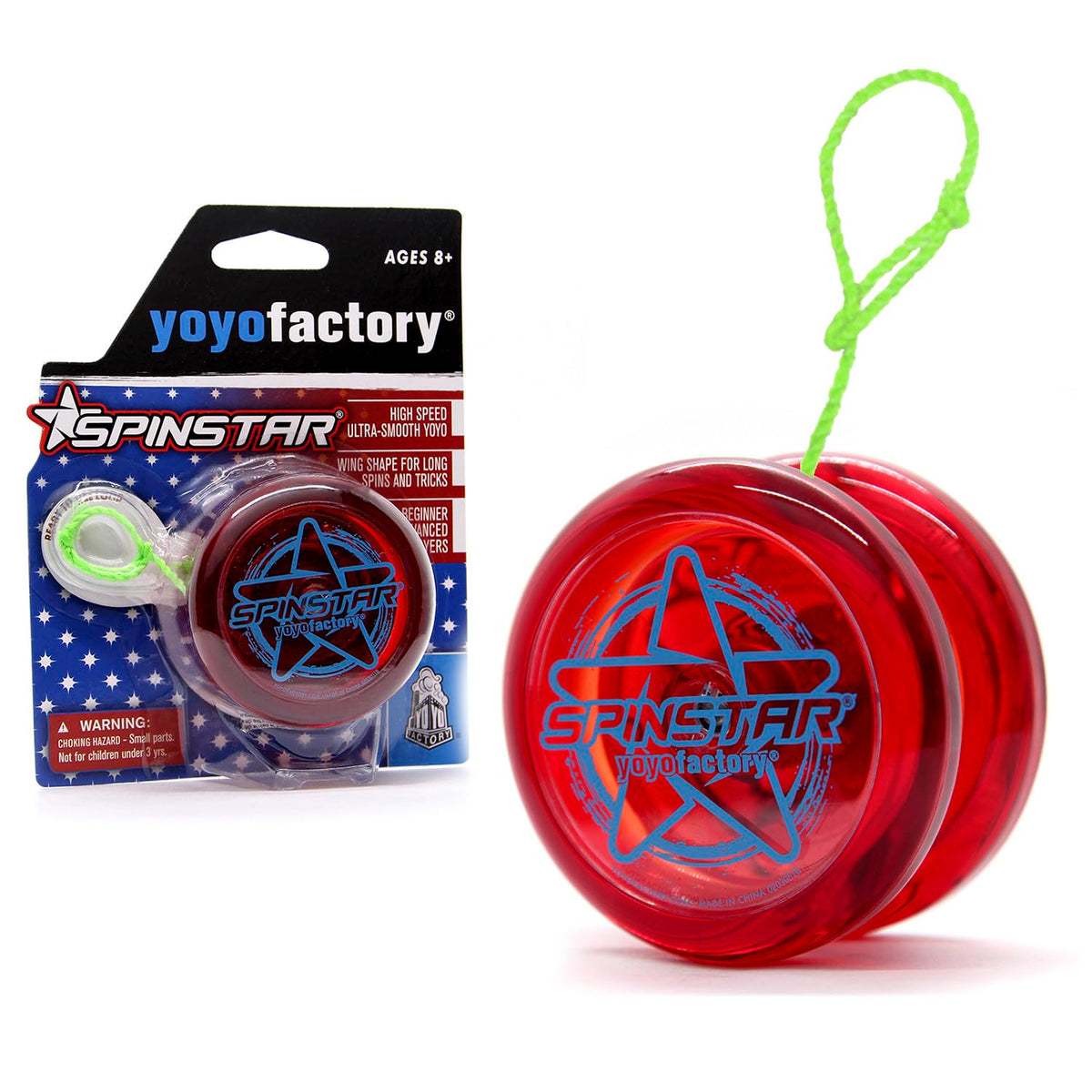 YoYo Factory Spinstar Red or Green