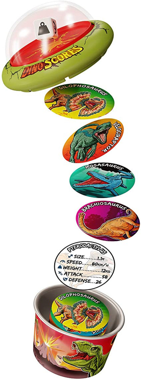 Pop A Tops - Dino Scores