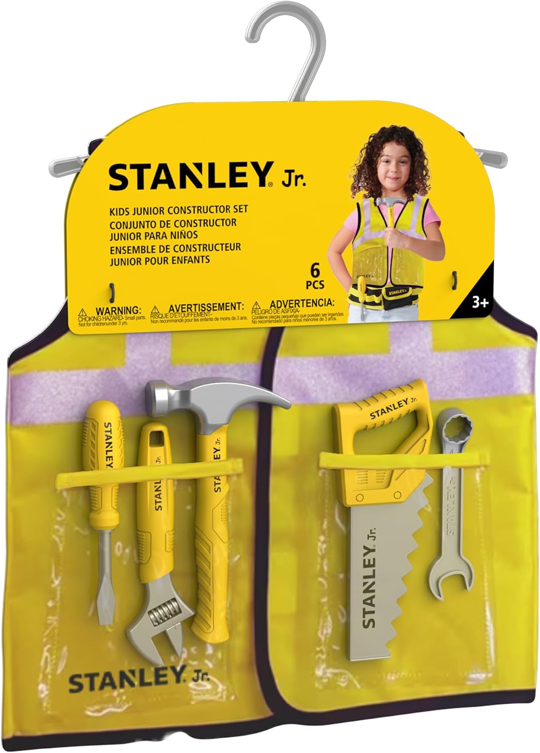 Stanley Jr Kids Junior Constructor Dress Up Set 6pc
