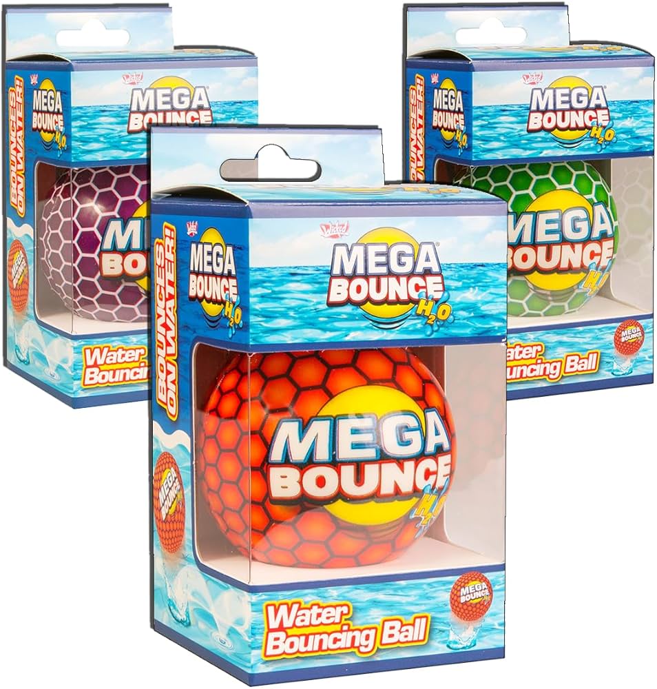 Wicked Mega Bounce H2O Water Bouncing Ball Assorted