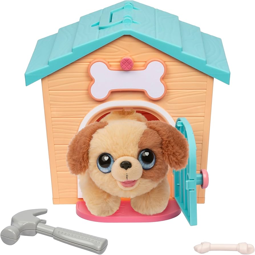 Little Live Pets Puppy's Home Mini Orange/Blue Roof