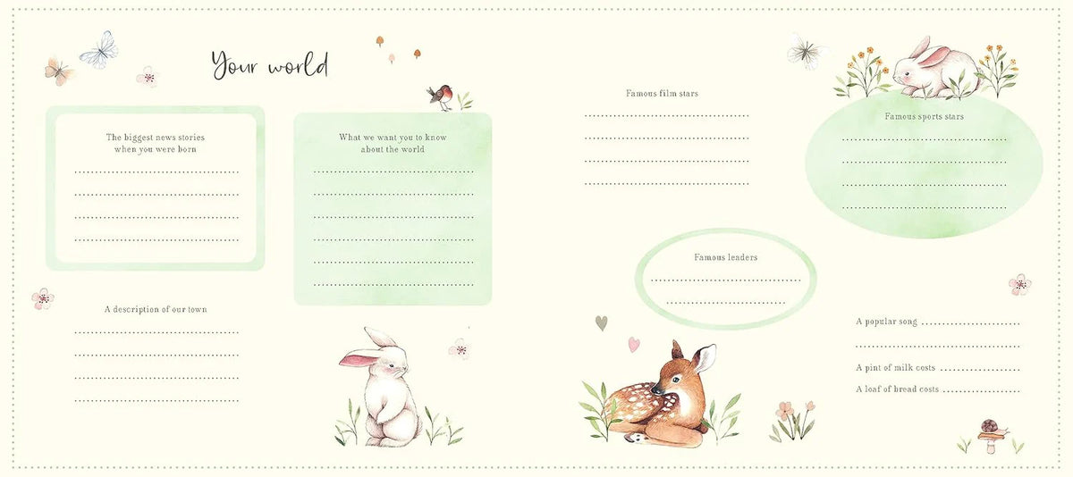 Nina Sajner Baby&#39;s First Year Record Book