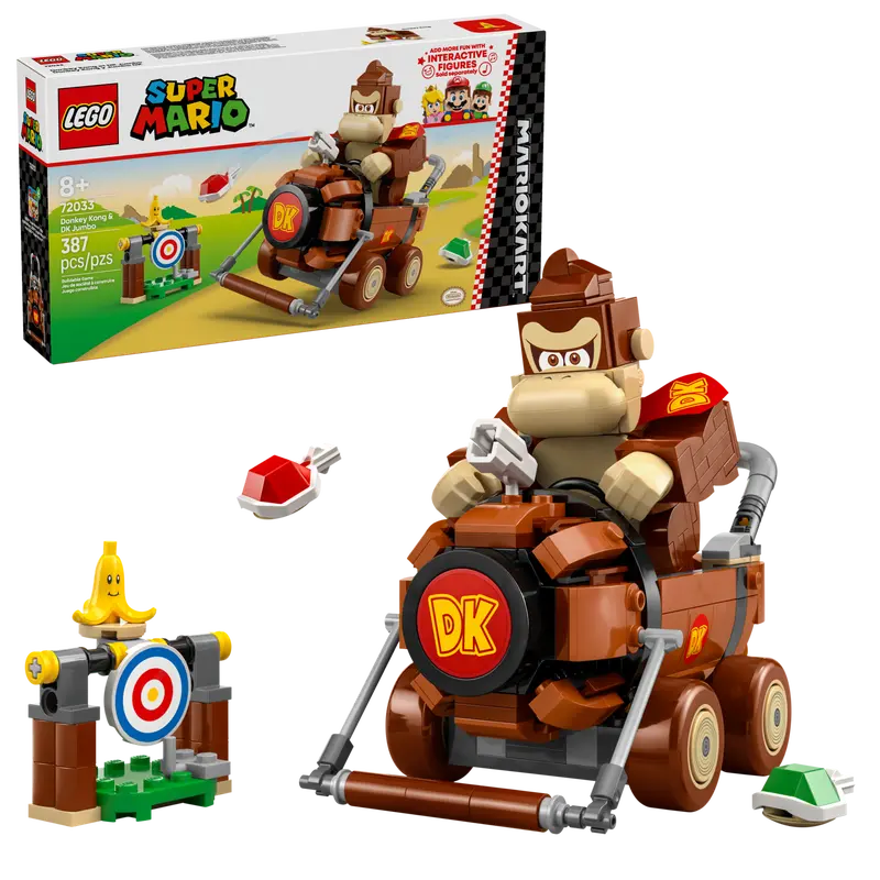 Lego 72033 Super Mario Mario Kart - Donkey Kong & DK Jumbo