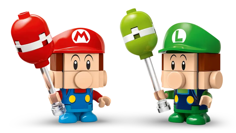 Lego 72034 Super Mario Kart - Baby Mario VS Baby Luigi