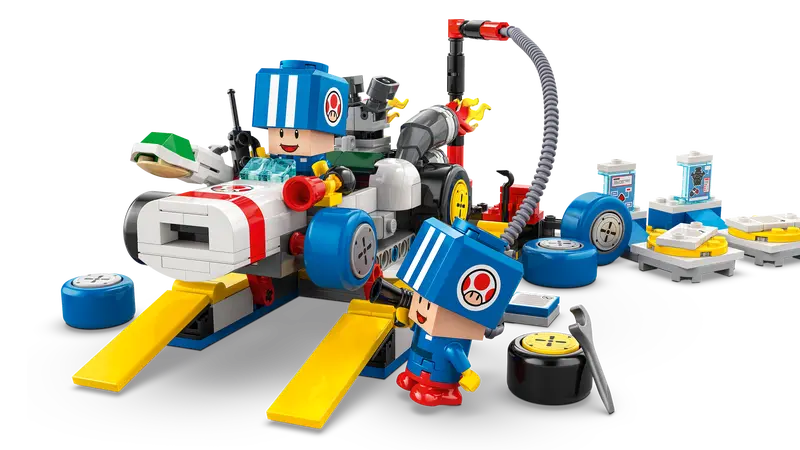 Lego 72035 Super Mario Kart - Toad&#39;s Garage