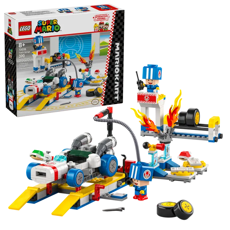 Lego 72035 Super Mario Kart - Toad&#39;s Garage