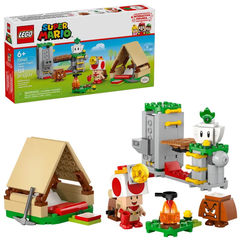 Lego 72040 Super Mario Captain Toad&#39;s Camp