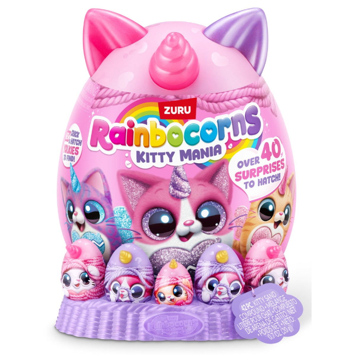 Zuru Rainbocorns Eggzania Kittymania