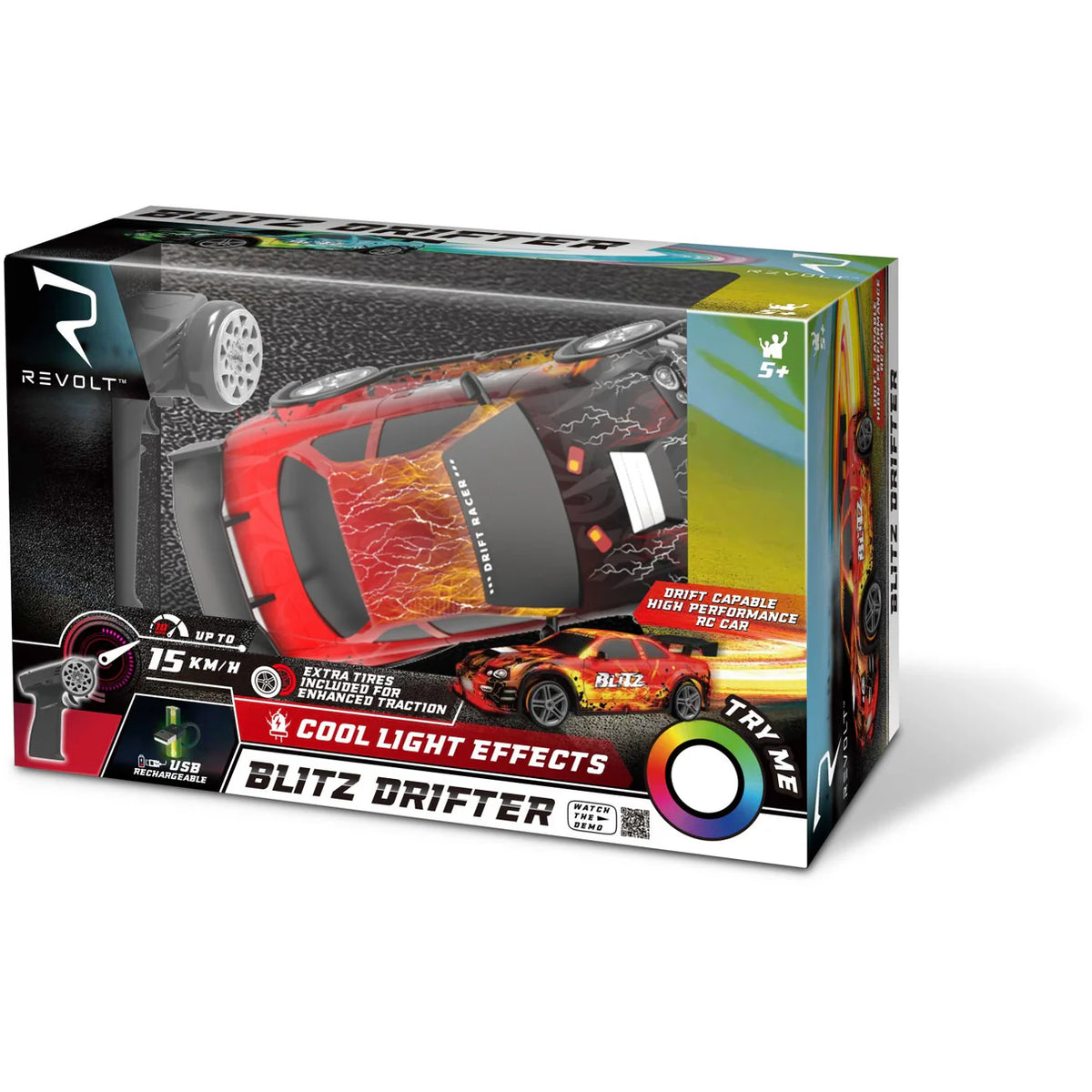Revolt R/C Blitz Drifter Assorted Assorted req 2 x AA batteries