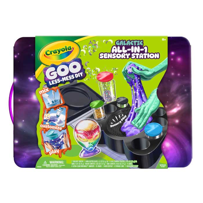 Crayola Goo Galactic All In 1 Sensory Station