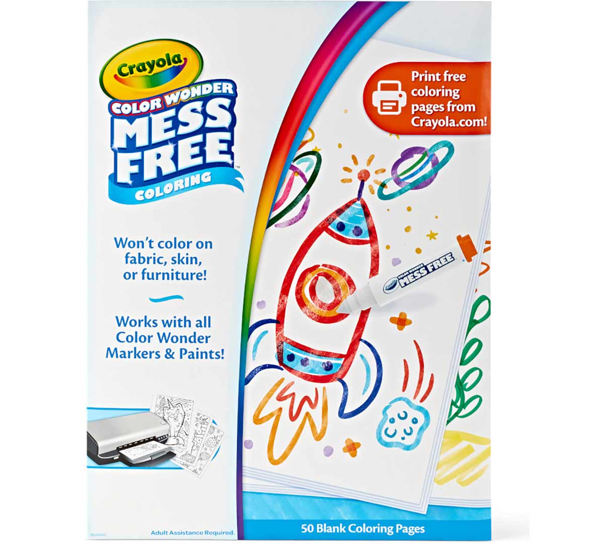 Crayola Color Wonder™ 50ct Refill Blank Paper