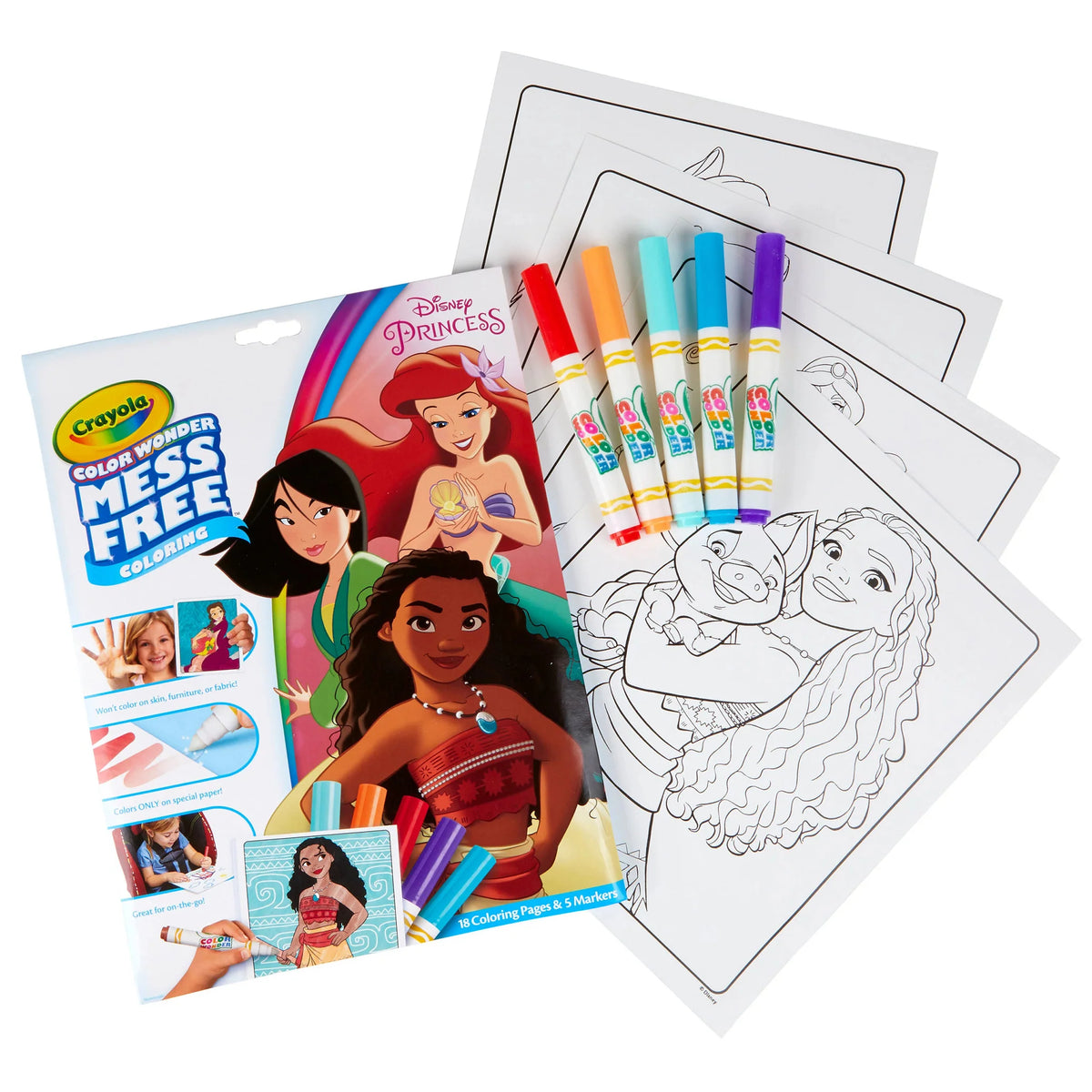 Crayola Colour Wonder Disney Princess Foldalope