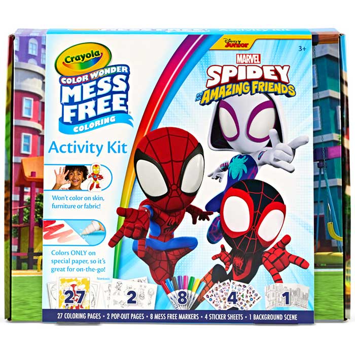 Crayola Color Wonder™ Activity Kit - Spidey & Friends