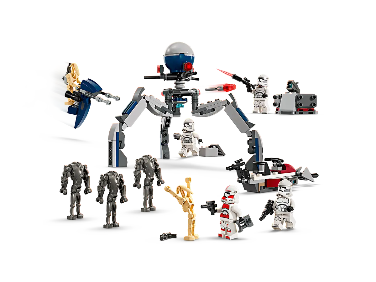 Lego 75372 Star Wars Clone Trooper and Battle Droid Battle Pack